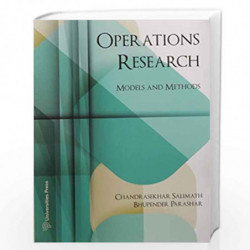 Operations Research, Models and Methods by Chandrasekhar Salimath Book-9788173719318