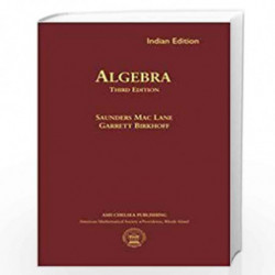 Algebra by Saunders Mac Lane Book-9781470409333