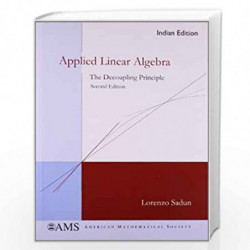 Applied Linear Algebra by Lorenzo Sadun Book-9780821868874