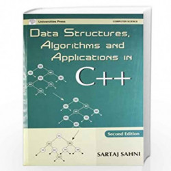 Data Structures, Algorithms & Applications INC++ by S. Silicon Press Book-9788173715228