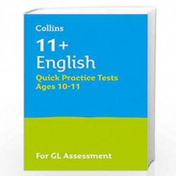 11+ English Quick Practice Tests Age 10-11 (Year 6): For the 2021 GL Assessment Tests (Collins 11+ Practice) by Letts 11+ Book-9