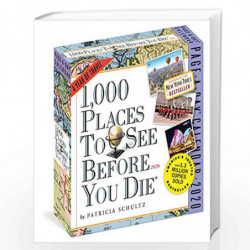 2020 1,000 Places to See Before You Die Colour Page-A-Day Calendar by Schultz, Patricia Book-9781523506590