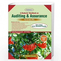 A Students Handbook on Auditing & Assurance by G SEKAR Book-9789389335057