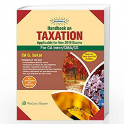 Students Handbook on Taxation by G SEKAR Book-9789389335095