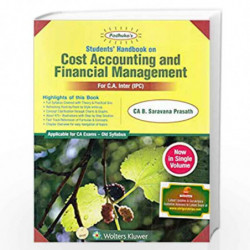 Students Handbook On Cost Accounting and Financial Management by G SEKAR Book-9789389335071