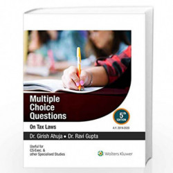 Multiple Choice Questions on Tax Law by GIRISH AHUJA Book-9789389335569