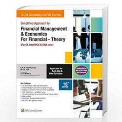 Simplified Approach to Financial Management Theory, (For CA-IPCC/CWA inter) by CA K HARIHARAN Book-9789389335538