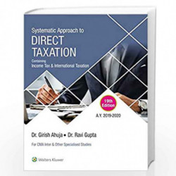 Systematic Approach to Direct Taxation by GIRISH AHUJA Book-9789389335262
