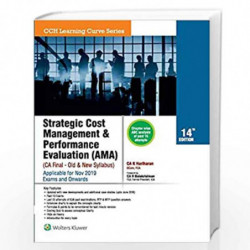 Strategic Cost Management & Performance Evaluation (AMA) (CA Final) by CA K HARIHARAN Book-9789389335491