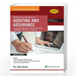 Multiple Choice Questions on Auditing and Assurance by CA VIKAS OSWAL Book-9789389335347