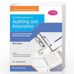Simplified Approach to Auditing and Assurance (CA Inter- New Syllabus) by CA VIKAS OSWAL Book-9789389335354