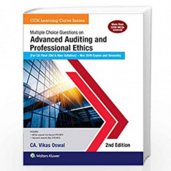 Multiple Choice Questions on Advanced Auditing and Professional Ethics by CA VIKAS OSWAL Book-9789389335330