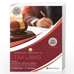 Systematic Approach to Tax Laws by GIRISH AHUJA Book-9789388696968