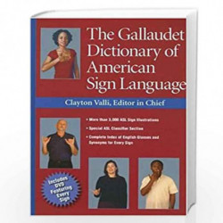 The Gallaudet Dictionary of American Sign Language by Valli, Clayton Book-9781563682827