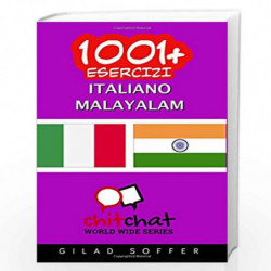 1001+ Esercizi Italiano - Malayalam by Soffer Gilad Book-9781537392714