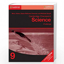 Cambridge Checkpoint Science Challenge Workbook 9 by JONES Book-9781316637265
