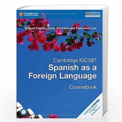 Cambridge IGCSE Spanish as a Foreign Language Coursebook with Audio CD (Cambridge International IGCSE) by Manuel Capelo Book-978