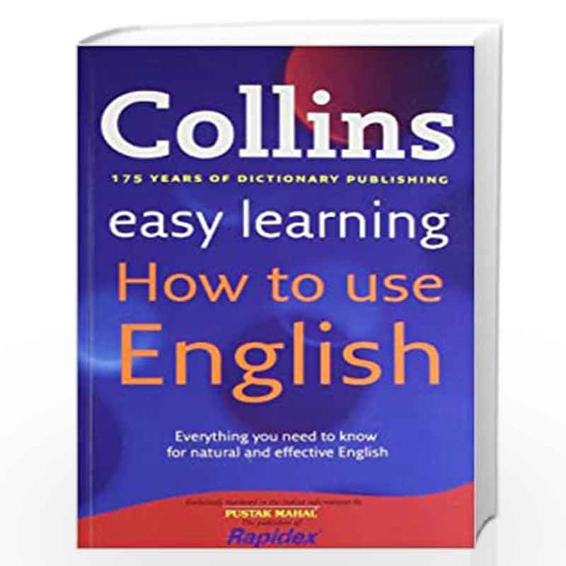 Collins Easy Learning How to use English (DIC) by Harper Collins Book-9780007452743
