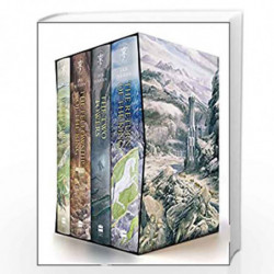 The Hobbit & The Lord of the Rings Boxed Set (Illustrated Edition) by J. R. R. Tolkien, Illustrated By Alan Lee Book-97800083761