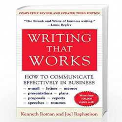 Writing That Works, 3rd Edition: How to Communicate Effectively in Business by ROMAN. Book-9780060956431