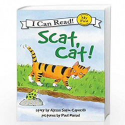 Scat, Cat! (My First I Can Read) by Capucilli, Alyssa Satin Book-9780061177569