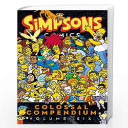 Simpsons Comics Colossal Compendium Volume 6 by MATT GROENING Book-9780062692535