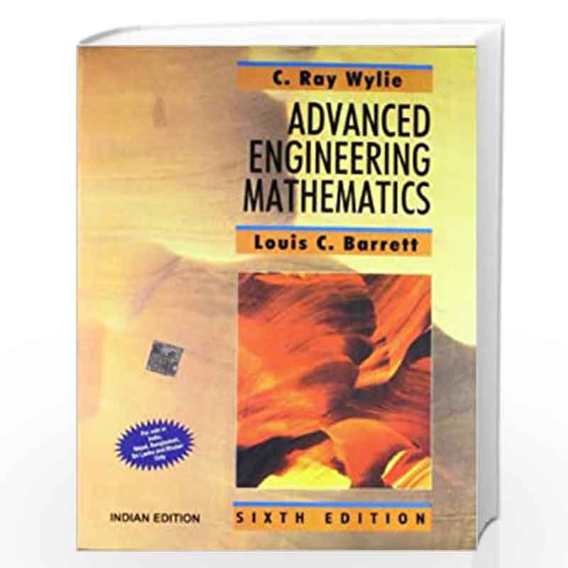 ADVANCED ENGINEERING MATHEMATICS 6/E by WYLIE Book-9780070582378