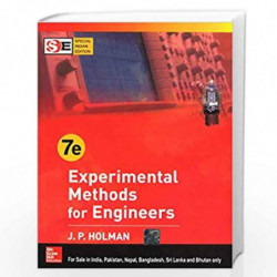 Experimental Methods for Engineers (SIE) by HOLMAN Book-9780070647763