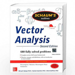 VECTOR ANALYSIS: Schaums Outlines Series | 2nd Edition by SPIEGEL Book-9780070682580