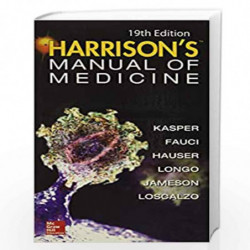 Harrisons Manual of Medicine, 19th Edition by J. Larry Jameson and Dennis Kasper Book-9780071828529