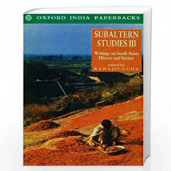 Subaltern Studies - Vol. 3 by NIL Book-9780195635294