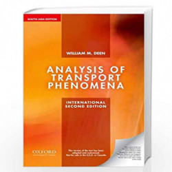 Analysis of Transport Phenomenon by William M. Deen Book-9780198098584