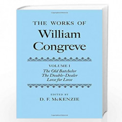The Works of William Congreve: Volume I: 1 by NA Book-9780198118848