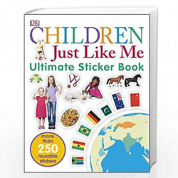 Children Just Like Me Ultimate Sticker Book by DK Book-9780241207376