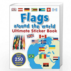 Flags Around the World Ultimate Sticker Book by DK Book-9780241283769