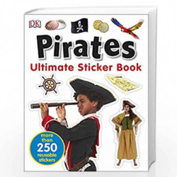 Pirates Ultimate Sticker Book by DK Book-9780241283783