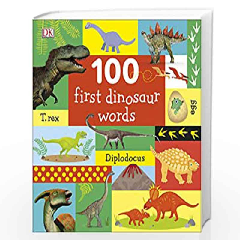 100 First Dinosaur Words by DK Book-9780241375587