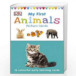 My First Animals: 16 colourful early learning cards (My First Touch and Feel Picture Cards) by DK Book-9780241439258