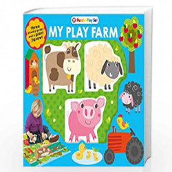 Puzzle Play Set: Farm: Three Chunky Books and a Giant Jigsaw Puzzle! (First Learning Play Sets) by ROGER PRIDDY Book-97803125266