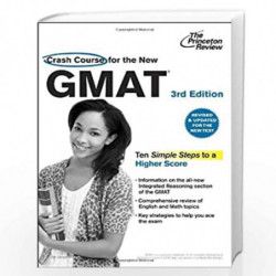 Crash Course for the New GMAT (Graduate School Test Preparation) by Princeton Review Book-9780375427633
