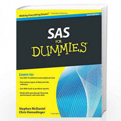 SAS For Dummies (For Dummies Series) by Stephen McDaniel, Chris Hemedinger Book-9780470539682
