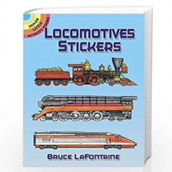 Locomotives Stickers (Dover Little Activity Books Stickers) by Bruce LaFontaine Book-9780486426211