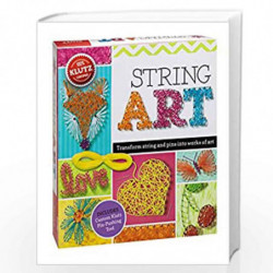 String Art: Turn string and pins into works of art (Klutz) by Eva Steele Staccio Book-9780545703215