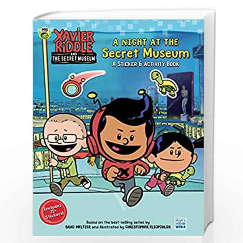 A Night at the Secret Museum: A Sticker & Activity Book (Xavier Riddle and the Secret Museum) by Degennaro, Gabriella Book-97805