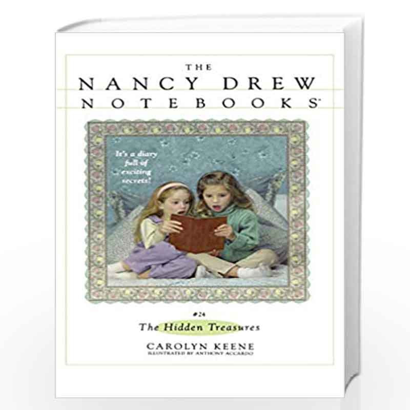 The Hidden Treasures (Volume 24) (Nancy Drew Notebooks) by CAROLYN KEENE Book-9780671008192