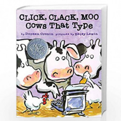 Click, Clack, Moo: Cows That Type (A Click Clack Book) by Doreen Cronin Book-9780689832130