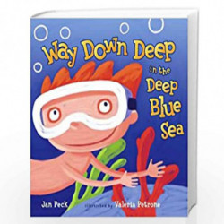 Way Down Deep in the Deep Blue Sea by Jan Peck Book-9780689851100