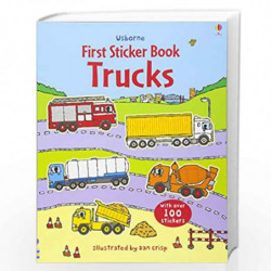 Trucks Sticker Book (Usborne Sticker Books) by Sam Taplin Book-9780746089415