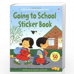 Going to School (Usborne First Experiences Stickers) by Usborne Book-9780746093597