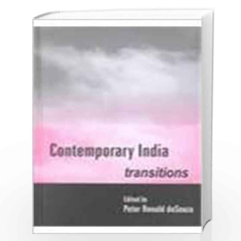 Contemporary India - Transitions by PETER RONALD DESOUZA Book-9780761994800